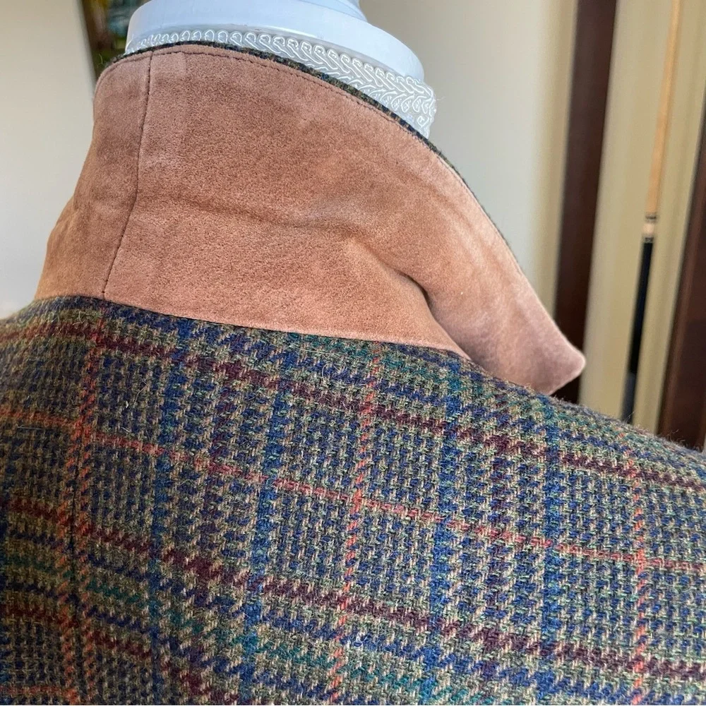 Lauren Ralph Lauren Checkered Blazer - Brown and Blue - Picture 6 of 16